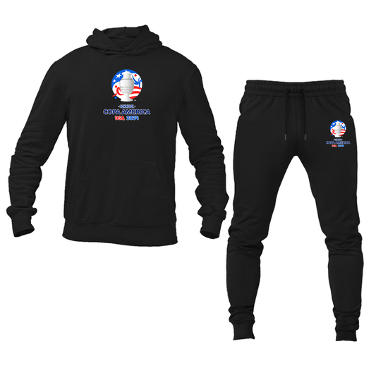 Men's Copa America 2024 Hoodie and Joggers Set