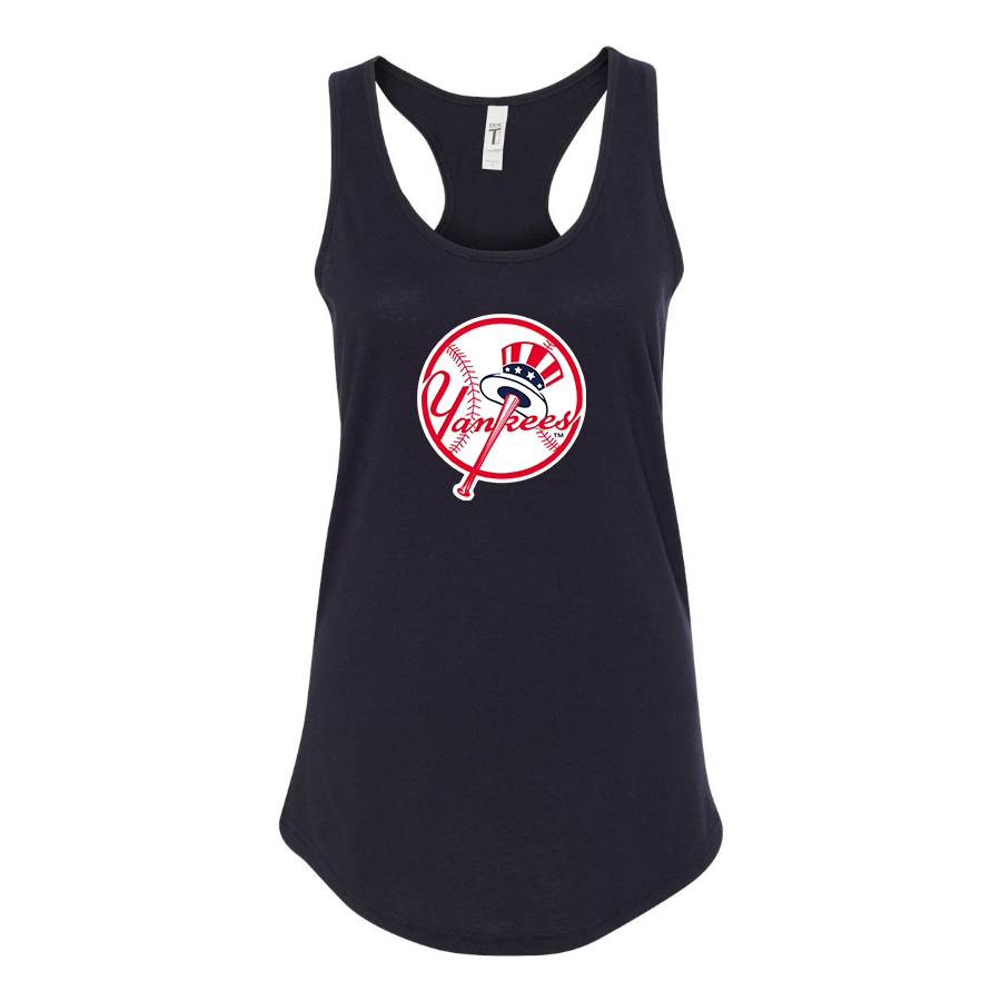 Women's Yankees NY Racerback Tank Top