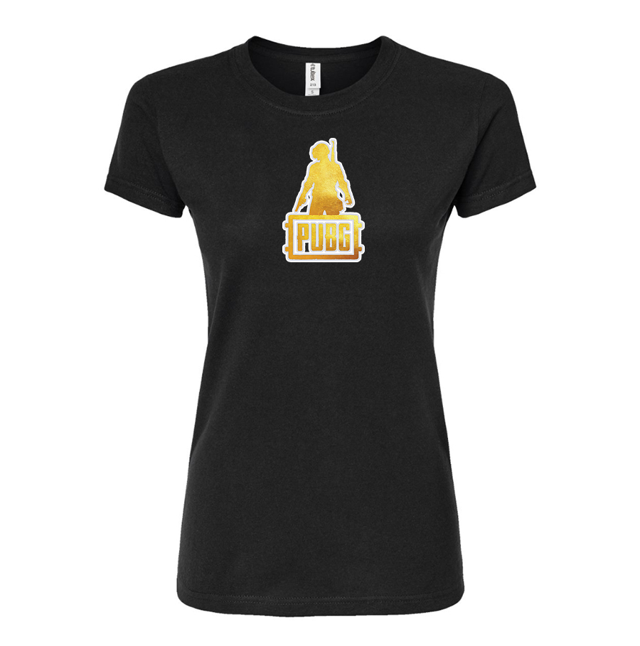 Women's PUBG Round Neck T-Shirt