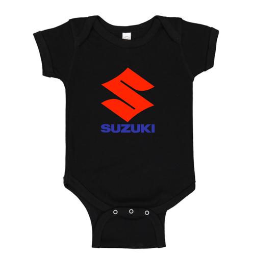 Baby Suzuki Bike Motorcycle Baby Romper Onesie Baby Onesie