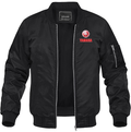 Men's Yamaha Bike Motorcycle Lightweight Bomber Jacket Windbreaker Softshell Varsity Jacket