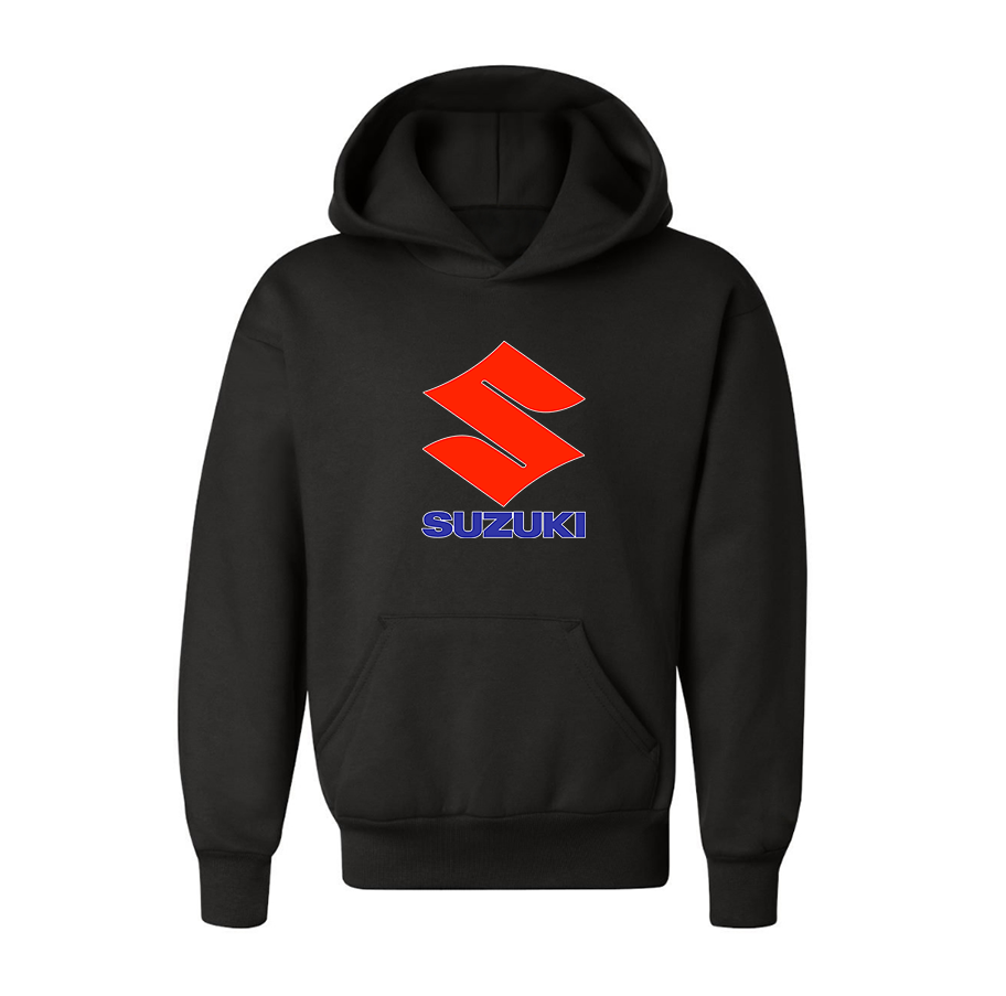 Youth's Suzuki Bike Motorcycle Pullover Hoodie