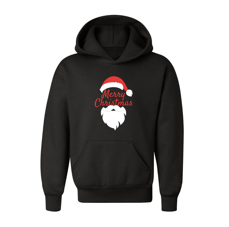 Youth's Merry Christmas Santa Claus Pullover Hoodie