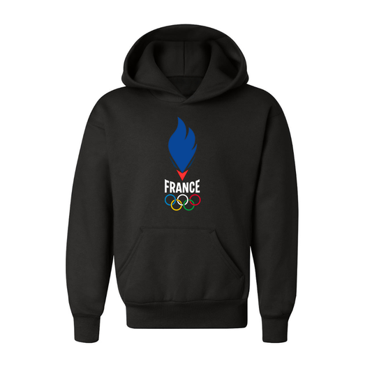 Youth France Olympia 2024 Pullover Hoodie