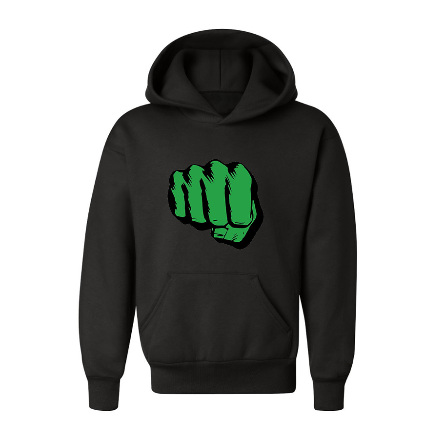 Youth's Hulk Punch Pullover Hoodie