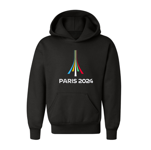 Youth Olympia Parisa 2024 Pullover Hoodie