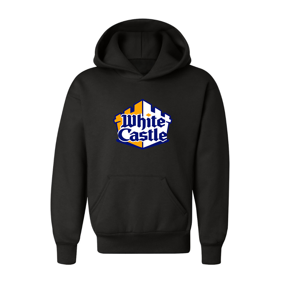 Youth's White Castle Pullover Hoodie