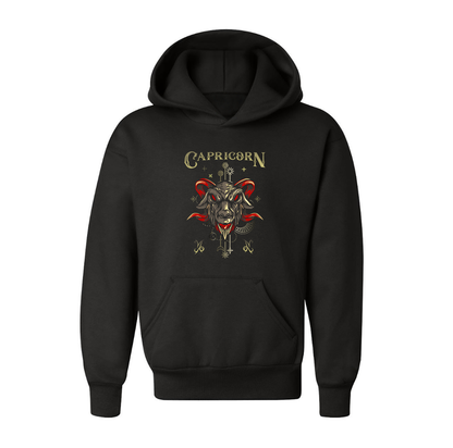 Youth's Capricorn Zodiac Pullover Hoodie