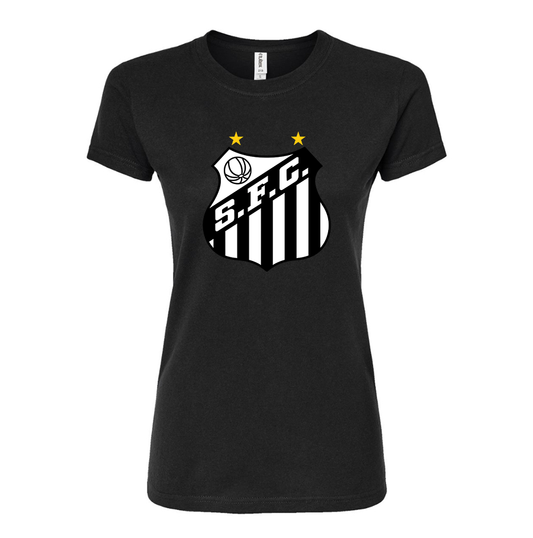 Women's Santos FC Round Neck T-Shirt