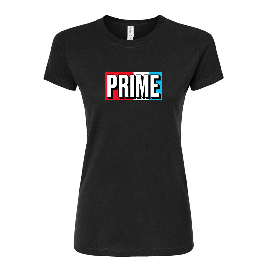 Women's Prime Drink Round Neck T-Shirt