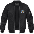 Men's Inside Out 2 Lightweight Bomber Jacket Windbreaker Softshell Varsity Jacket