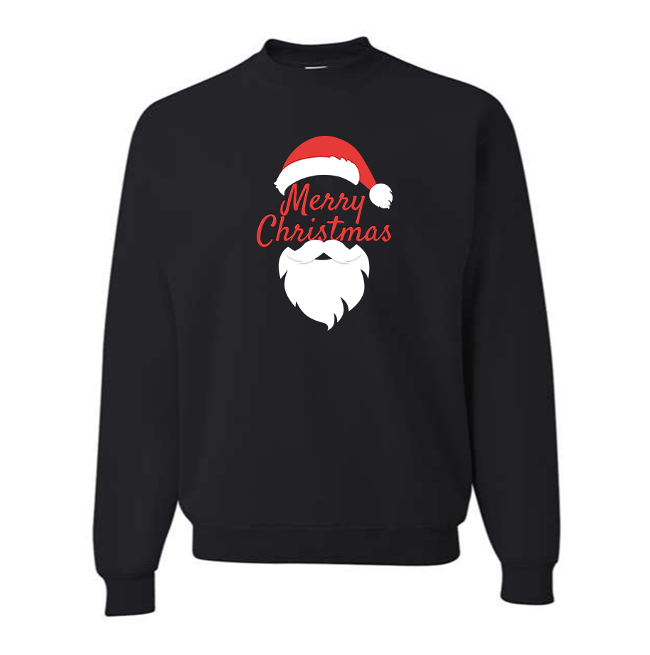 Men's Merry Christmas Santa Claus Crewneck Sweatshirt