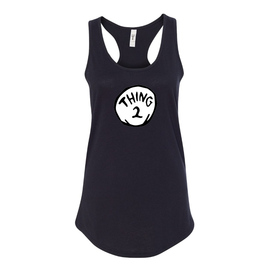 Women's Dr. Suess Thing 2 Racerback Tank Top