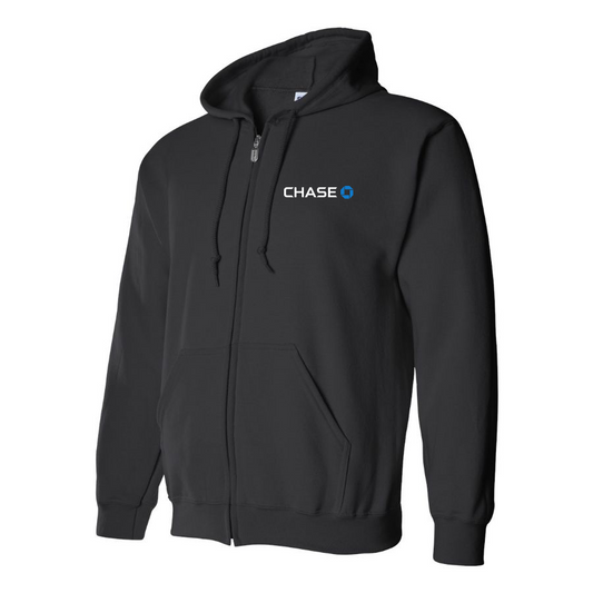 Men's Chase Bank Zipper Hoodie