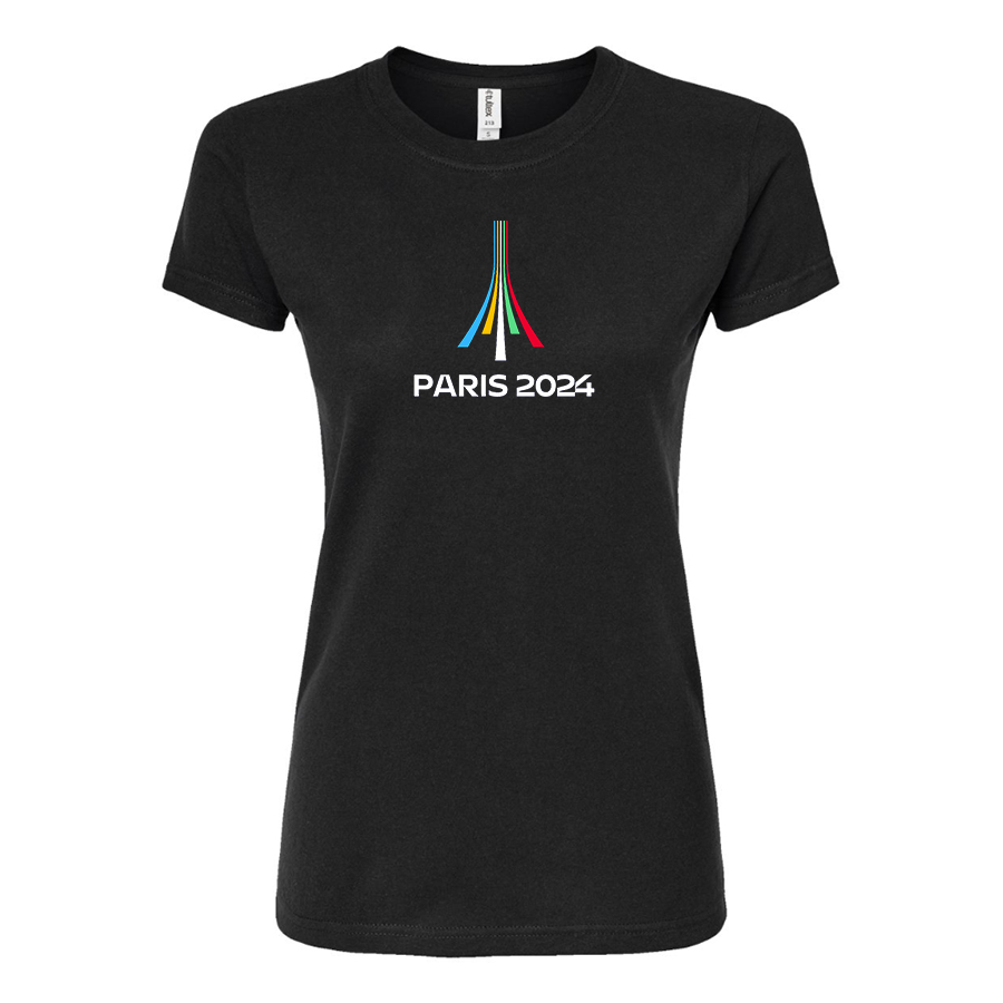 Women's Olympia Paris 2024 Round Neck T-Shirt