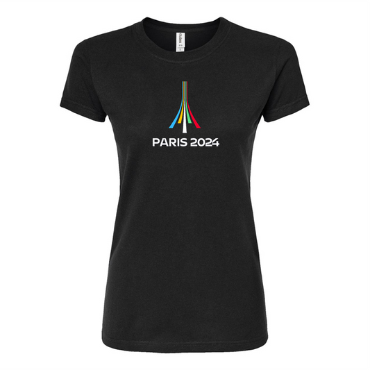 Women's Olympia Paris 2024 Round Neck T-Shirt