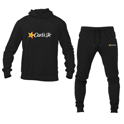 Men's Carl's Jr Hoodie and Joggers Set