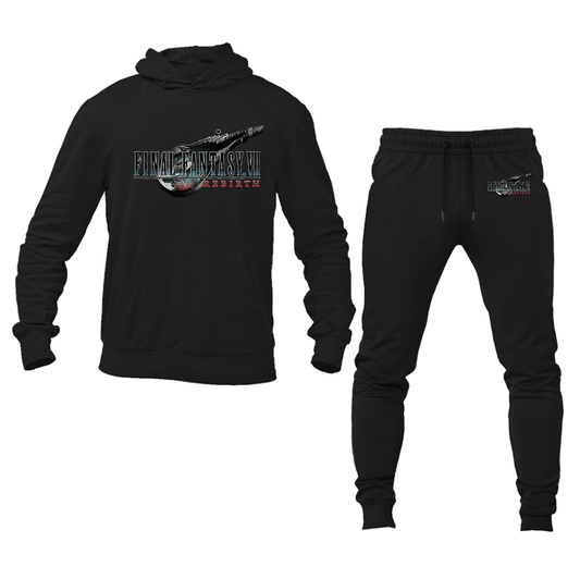 Men's Final Fantasy VII Rebirth Hoodie and Joggers Set