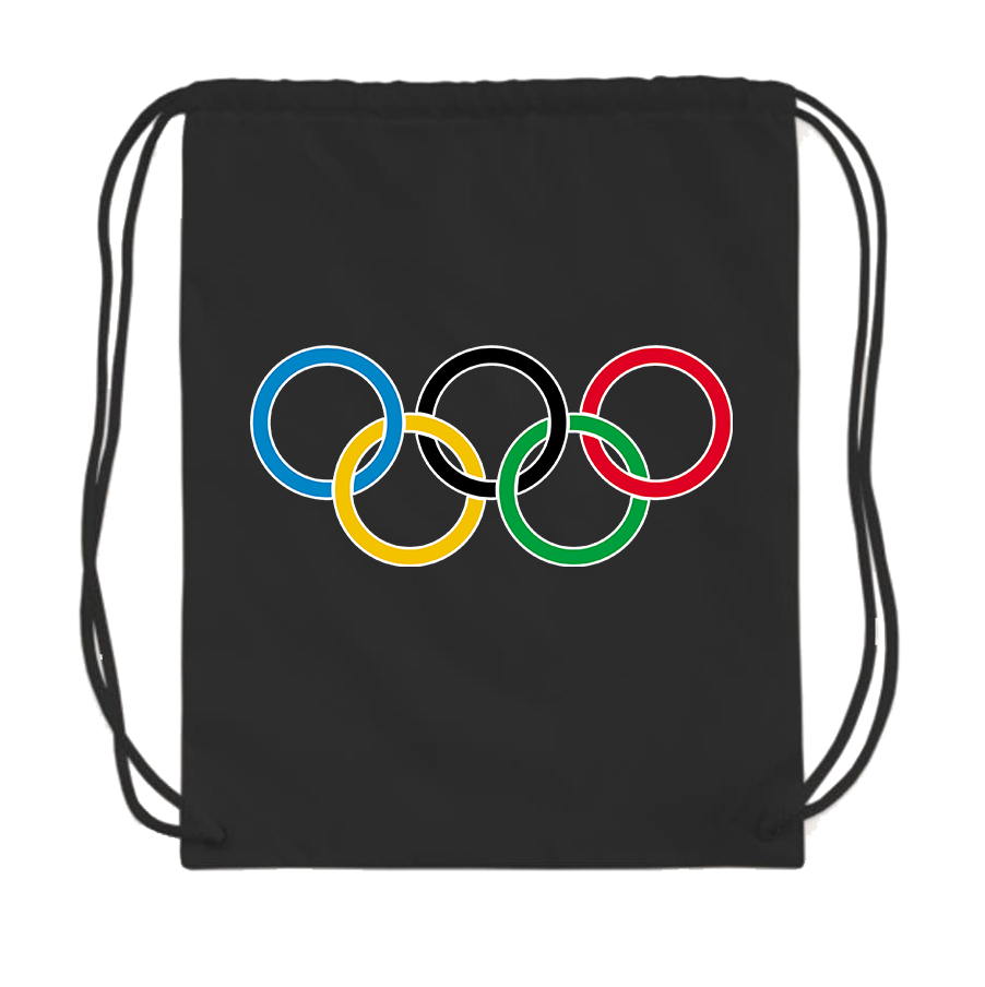 Olympics Rings Drawstring Bag