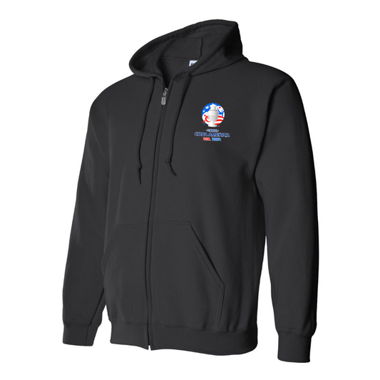 Men's Copa America 2024 Zipper Hoodie