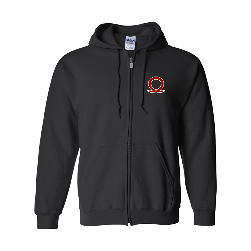 Men's God Of War Gildan Heavy Blend Full-Zip Hooded Sweatshirt