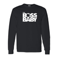 Men's Boss Baby  Gildan Heavy Cotton Long Sleeve T-Shirt