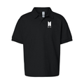 Youth's BTS Gildan Dry Blend Jersey Polo