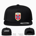 Norway Soccer Snapback Hat