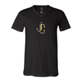 Jimmy Choo BELLA  CANVAS  Jersey V-Neck Tee