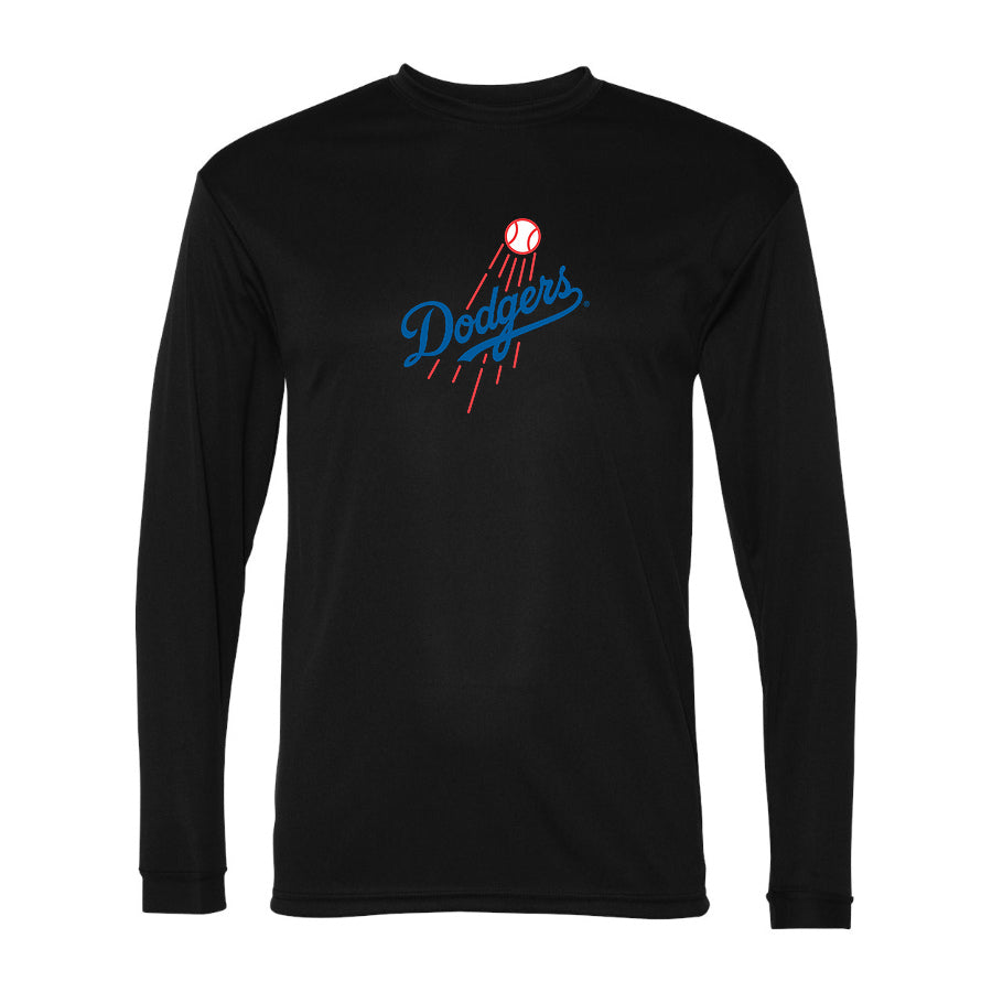 Men's Los Angeles Dodgers Polyester Long Sleeve T-Shirt
