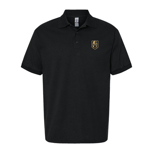 Men's NHL Vegas Golden Knights Dry Blend Polo Polo Shirt