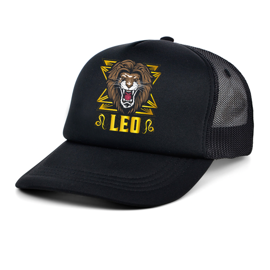 Leo Zodiac Sign Trucker Hat