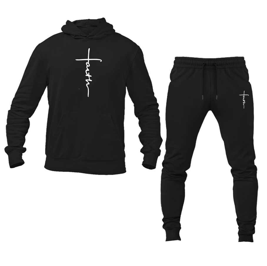 Men's Faith Hoodie and Joggers Set