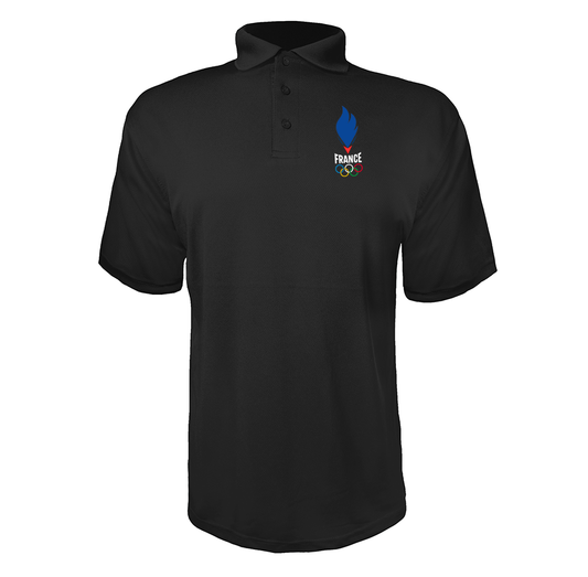 Men's France Olympia 2024 Polyester Polos