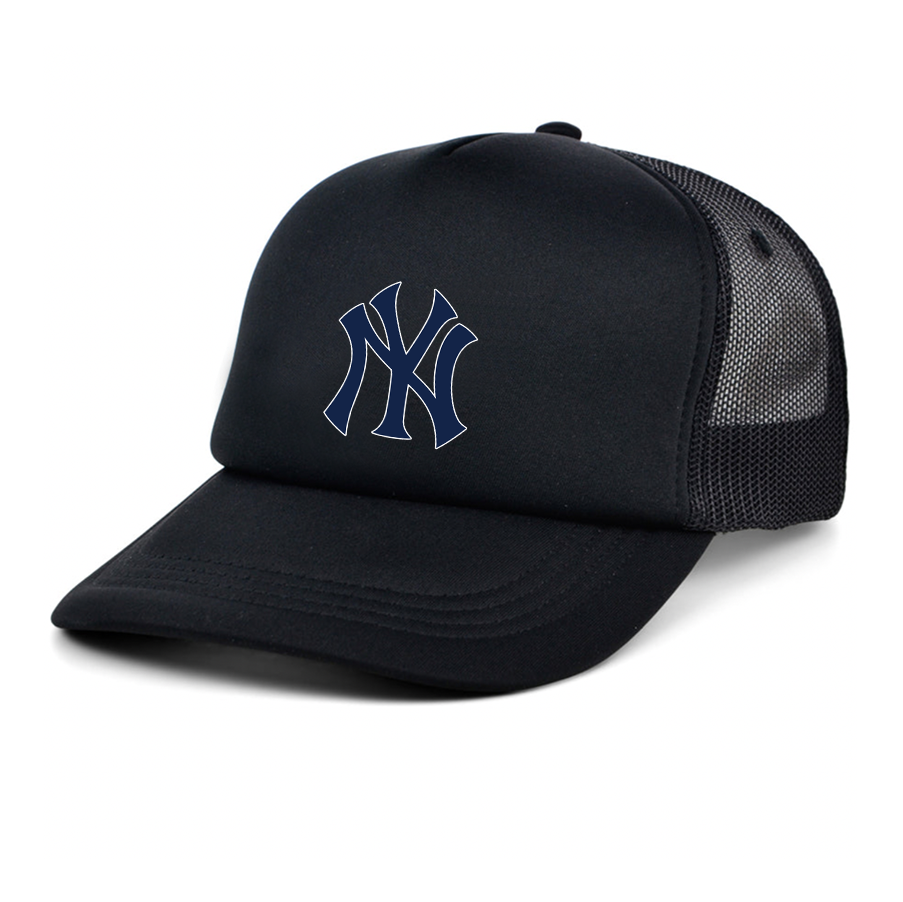 New York NY Yankees Baseball Trucker Hat