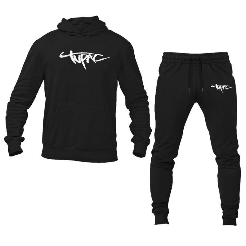 Men's Tupac Hoodie and Joggers Set