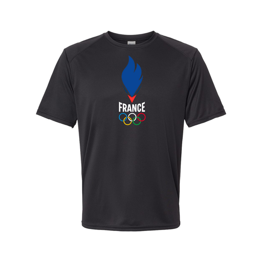 Youth France Olympia 2024 Performance T-Shirt