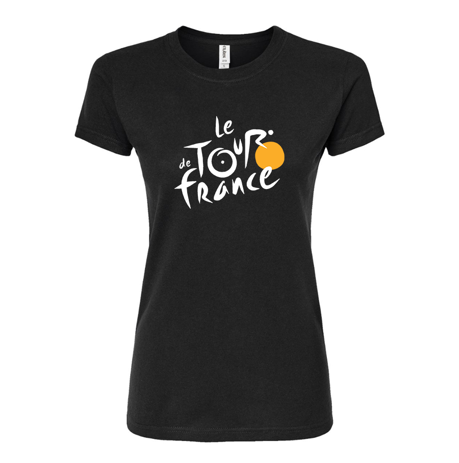 Women's Le Tour De France Round Neck T-Shirt