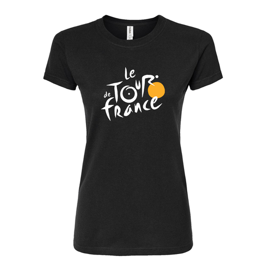 Women's Le Tour De France Round Neck T-Shirt