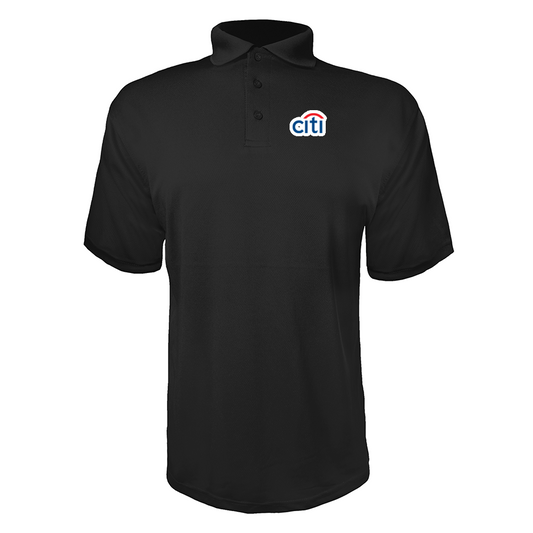 Men's Citi Bank Polyester Polos