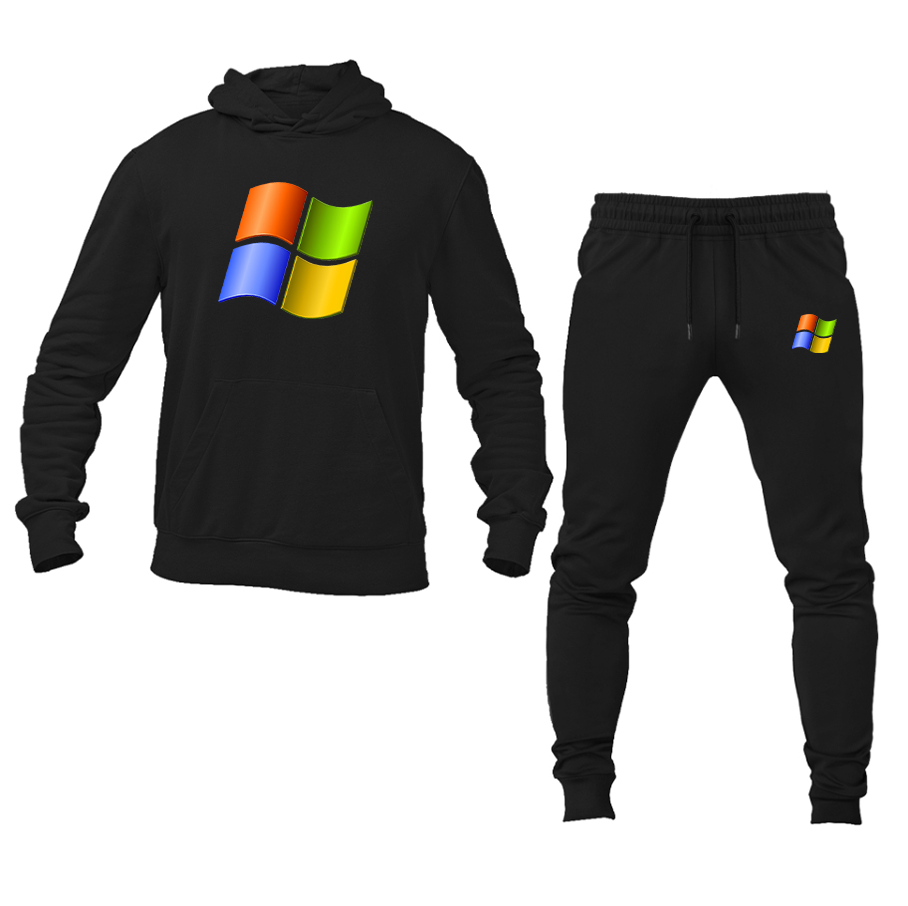 Men's Microsoft Hoodie and Joggers Set