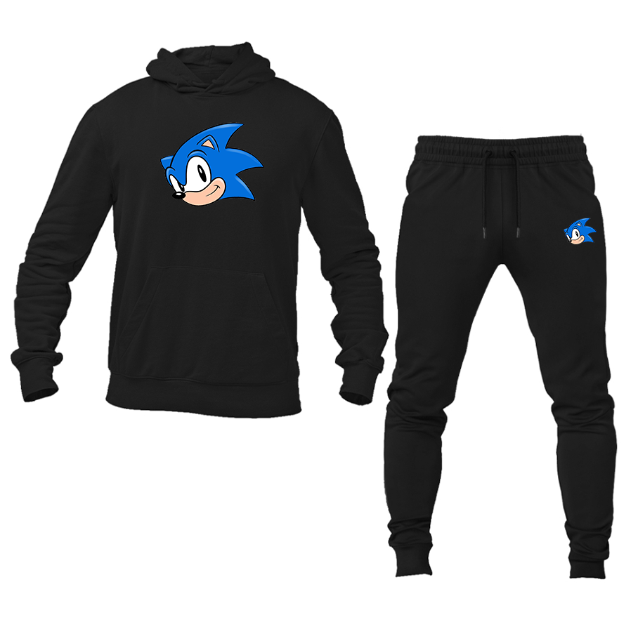 Men's Sonic the Hedgehog Hoodie and Joggers Set