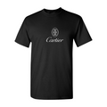 Men's Cartier Jeweller And Watchmaker Cotton T-shirt