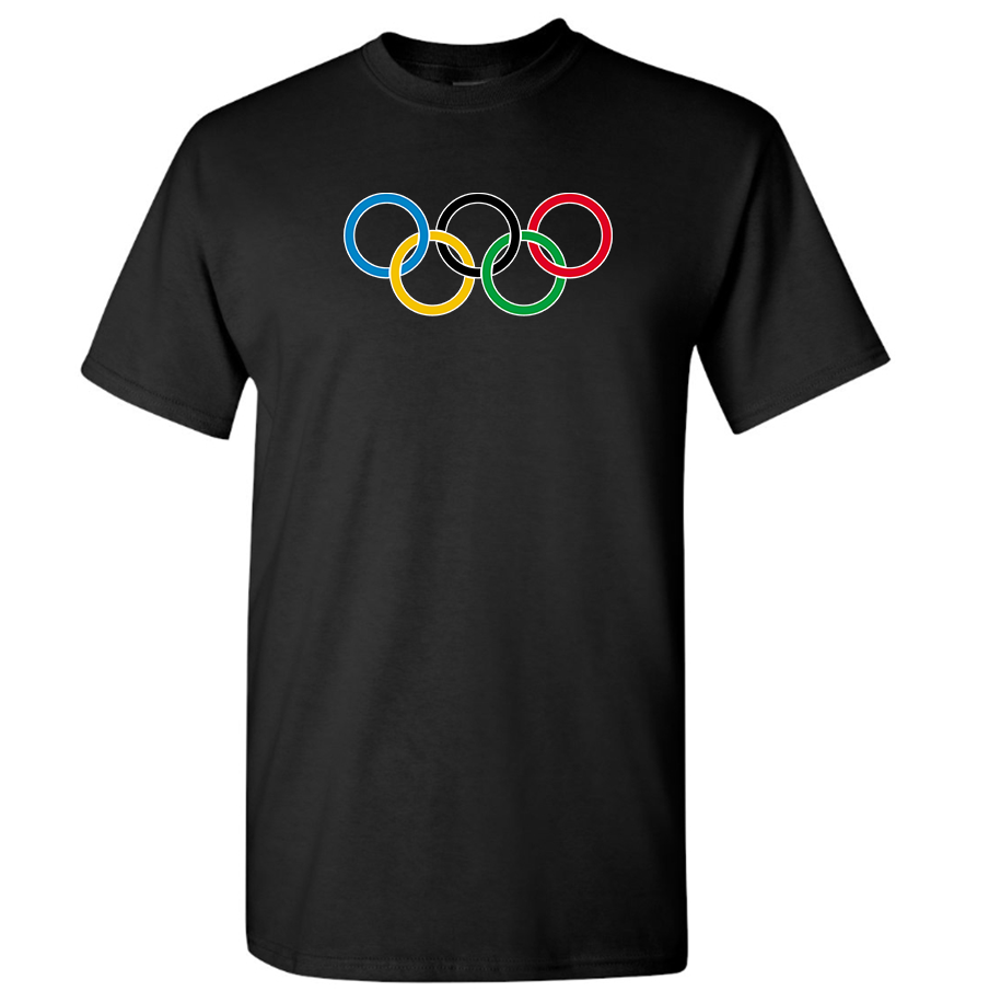 Men's Olympics Rings Cotton T-Shirt