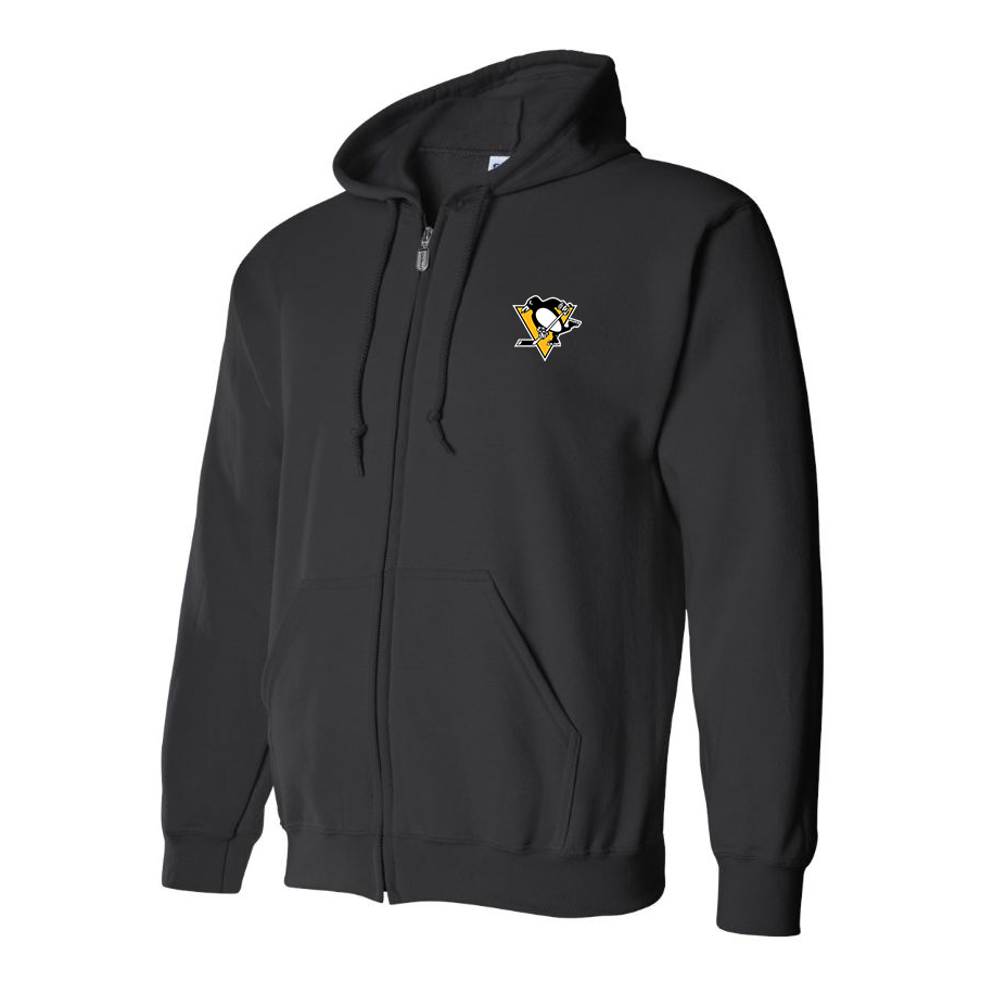 Men's NHL Pittsburgh Penguins Zipper Hoodie