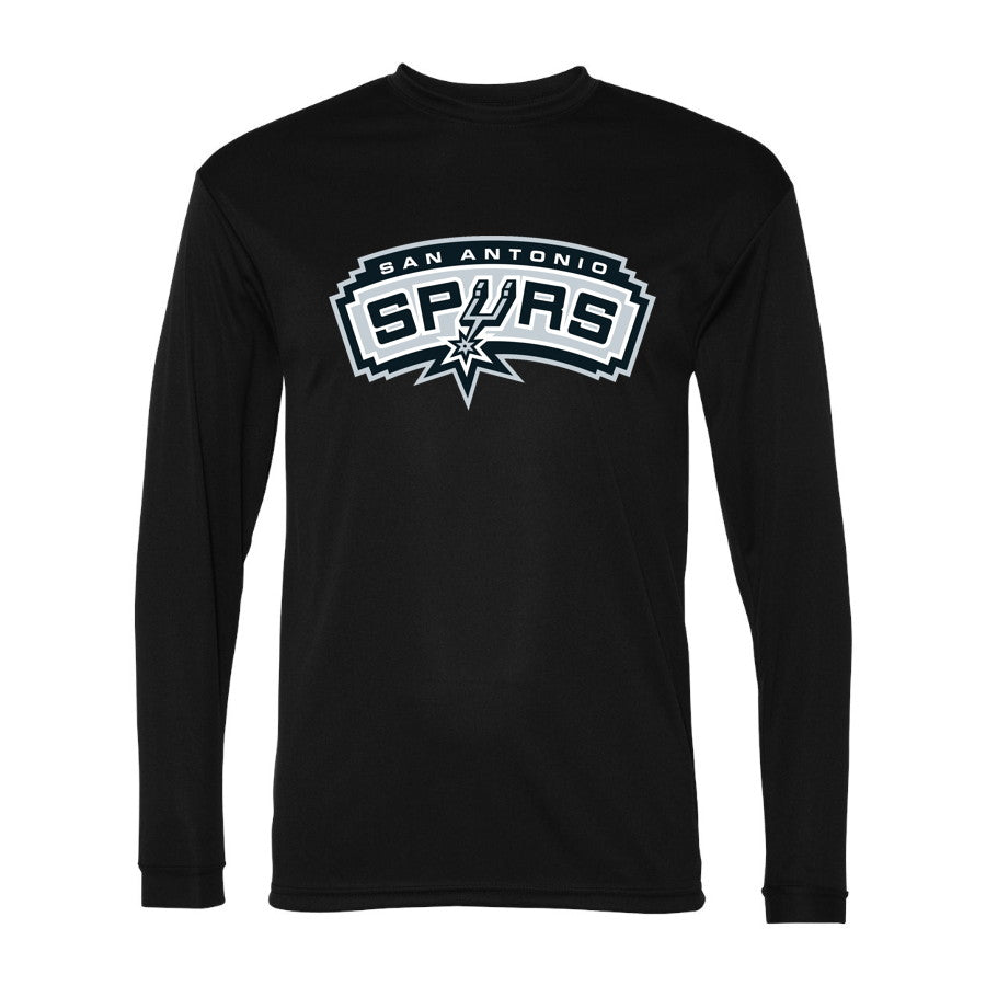 Men's San Antonio Spurs Polyester Long Sleeve T-Shirt