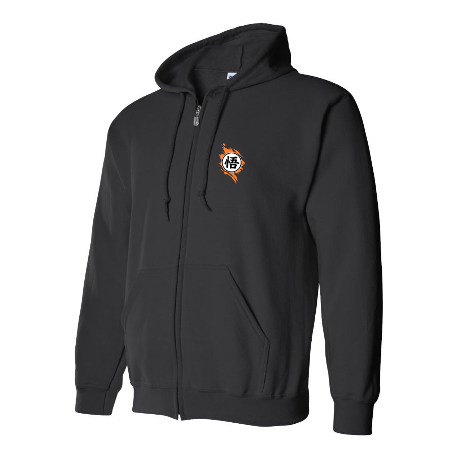 Men's Dragon Ball Z Goku Zipper Hoodie