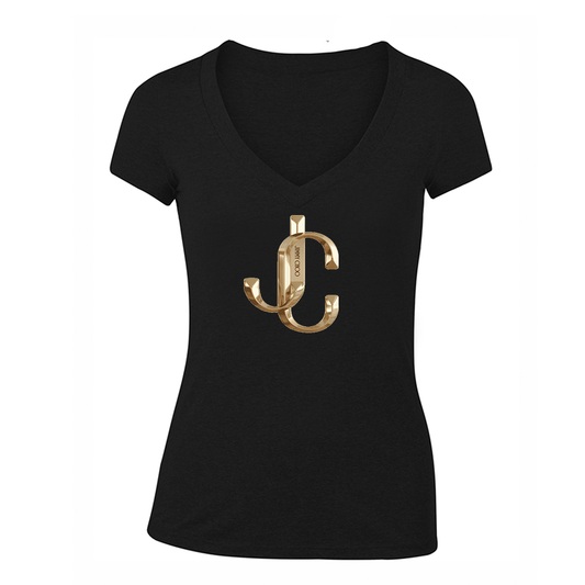 Women's Jimmy Choo V Neck T-Shirt