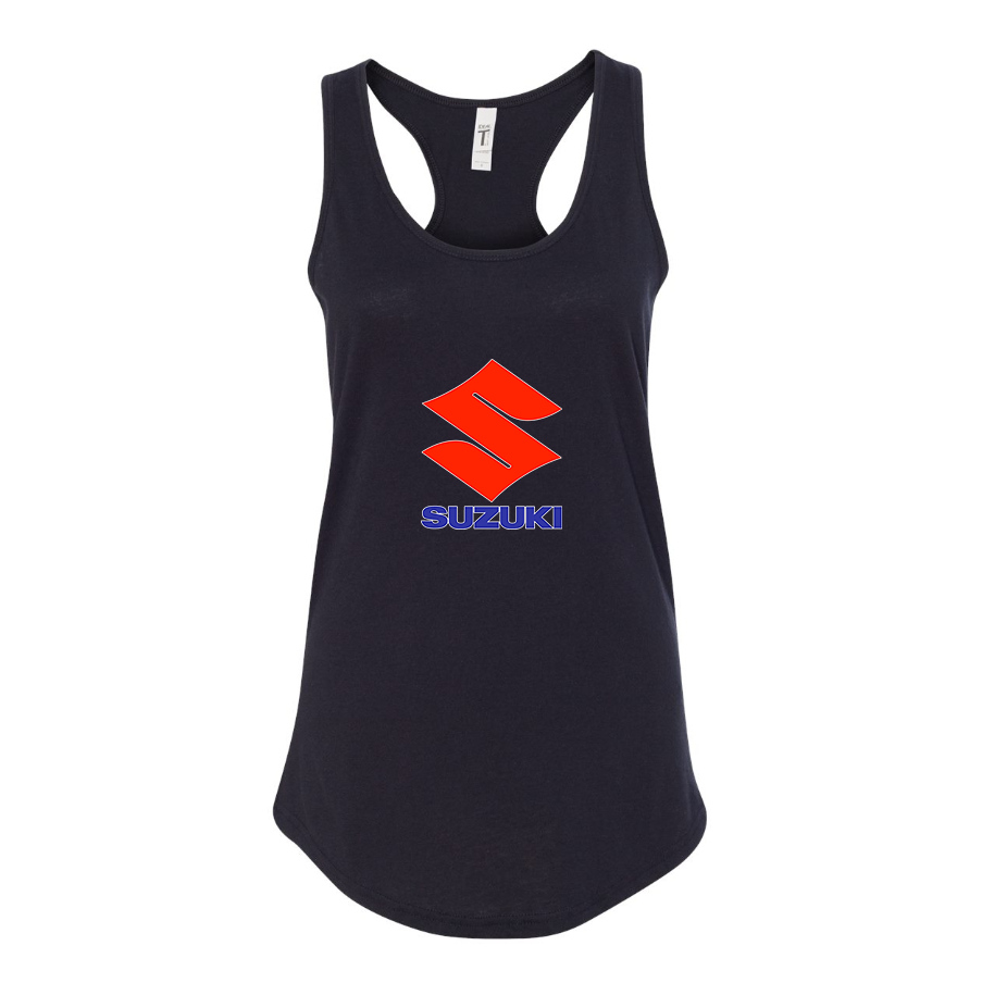 Women's Suzuki Bike Motorcycle Racerback Tank Top