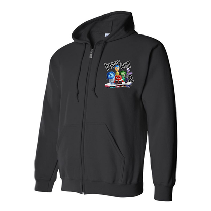 Men's Inside Out 2 Zipper Hoodie